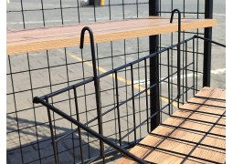 Корзина 940 широка в.б. (чорна)